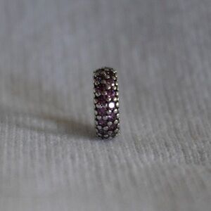 Authentic Pandora Inspiration Within Spacer Charm Purple